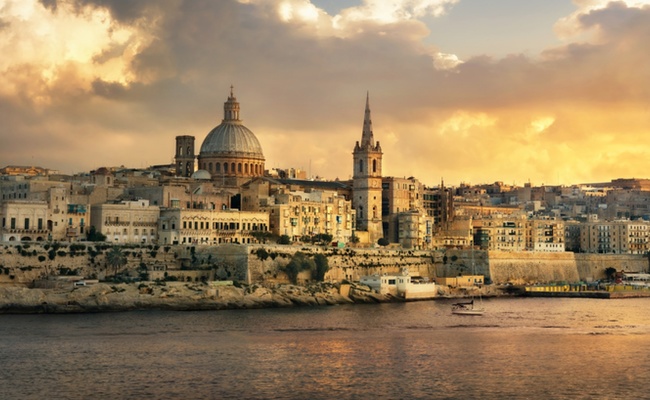 bản đồ châu âu - valleta