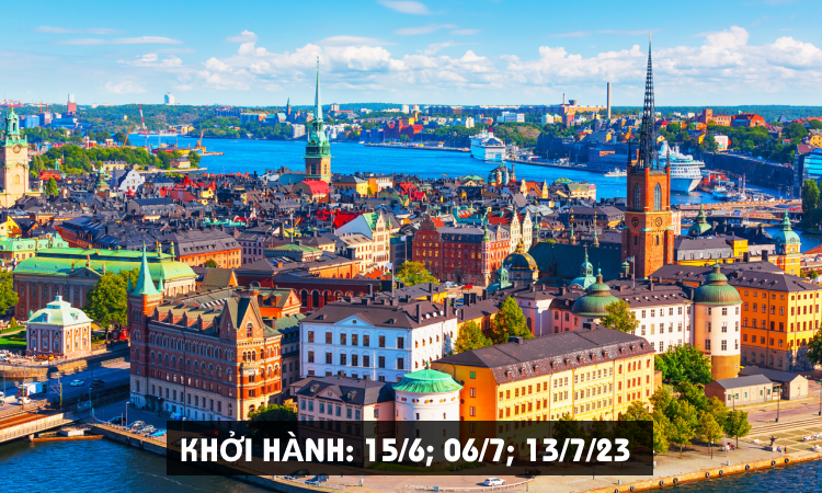 Tour Đan Mạch Nauy Thuỵ Điển Phần Lan 2023